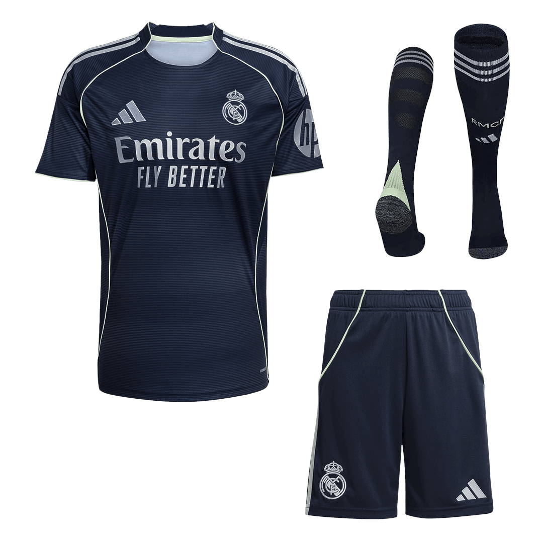 Set Tricouri Fotbal Real Madrid Deplasare 2025/26