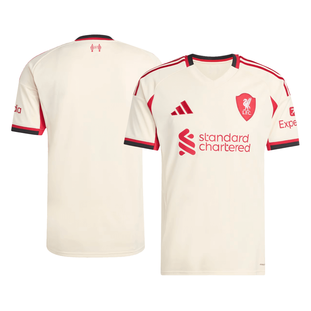 Tricouri Fotbal Liverpool Deplasare 2025/26