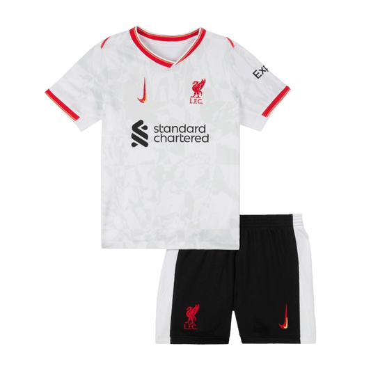 Set Tricouri Fotbal Liverpool Treilea 2024/25 Pentru Copii