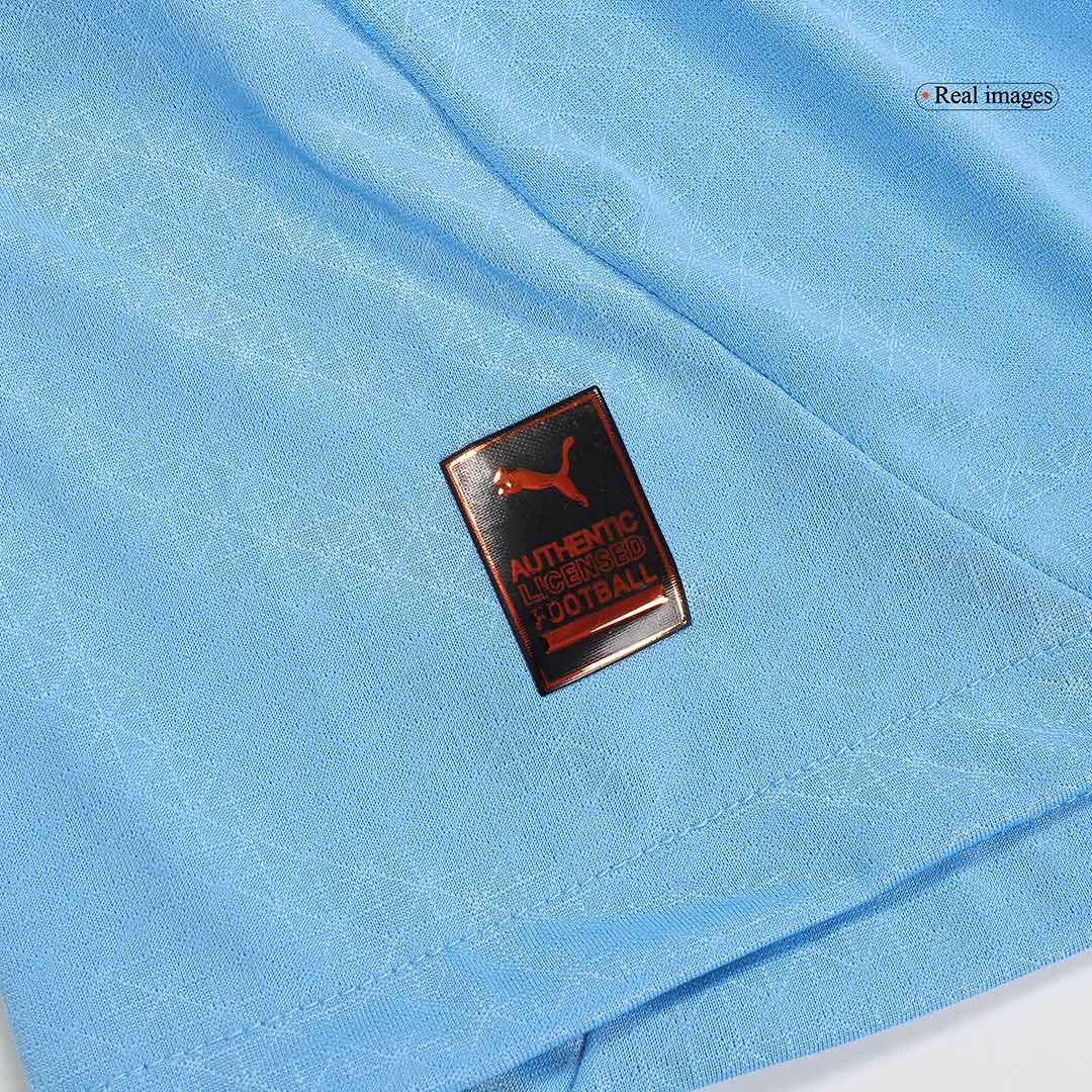Tricouri Fotbal Manchester City HAALAND #9 Acasă 2024/25 Authentic - UCL