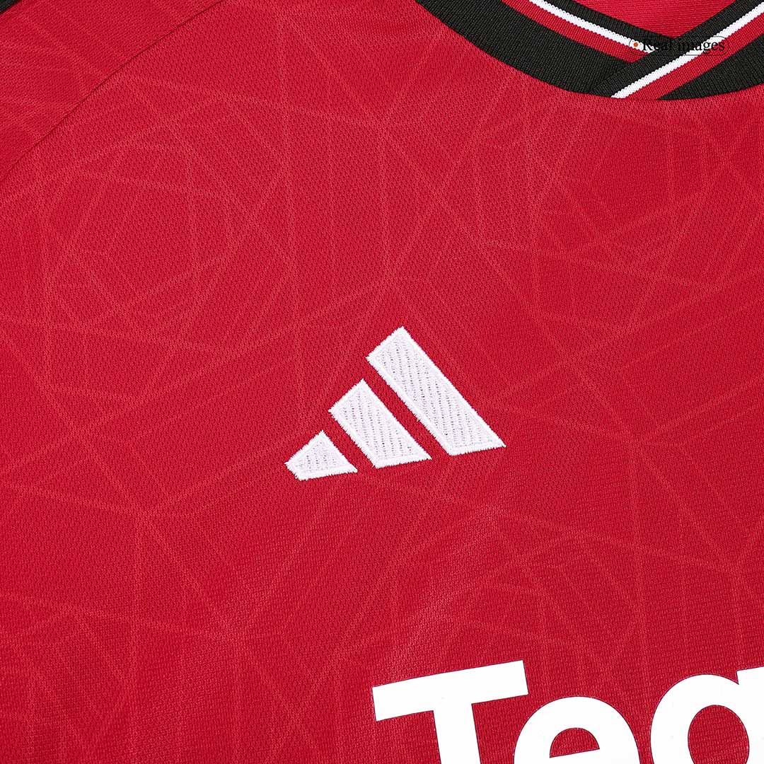 Tricouri Fotbal Manchester United HØJLUND #11 Acasă 2023/24