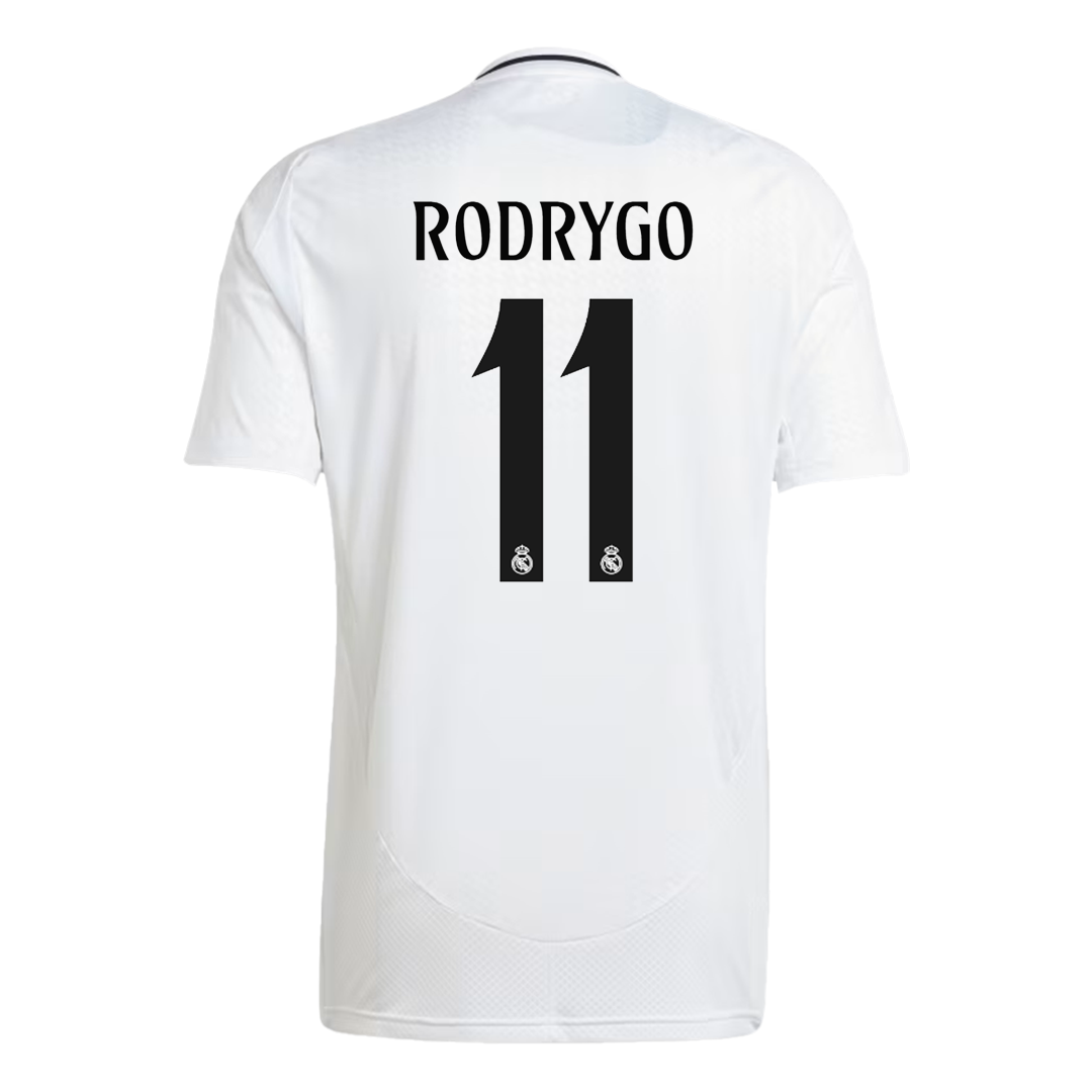 Tricouri Fotbal Real Madrid RODRYGO #11 Acasă 2024/25