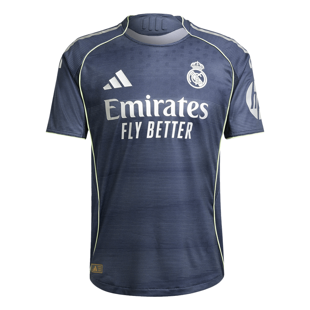 Tricouri Fotbal Real Madrid Deplasare 2025/26 Authentic