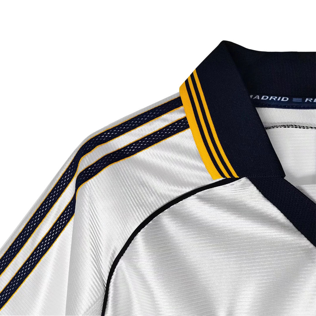 Tricouri Fotbal Vintage Real Madrid Acasă 1998/00