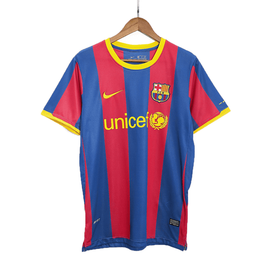 Tricouri Fotbal Vintage Barcelona Acasă 2010/11