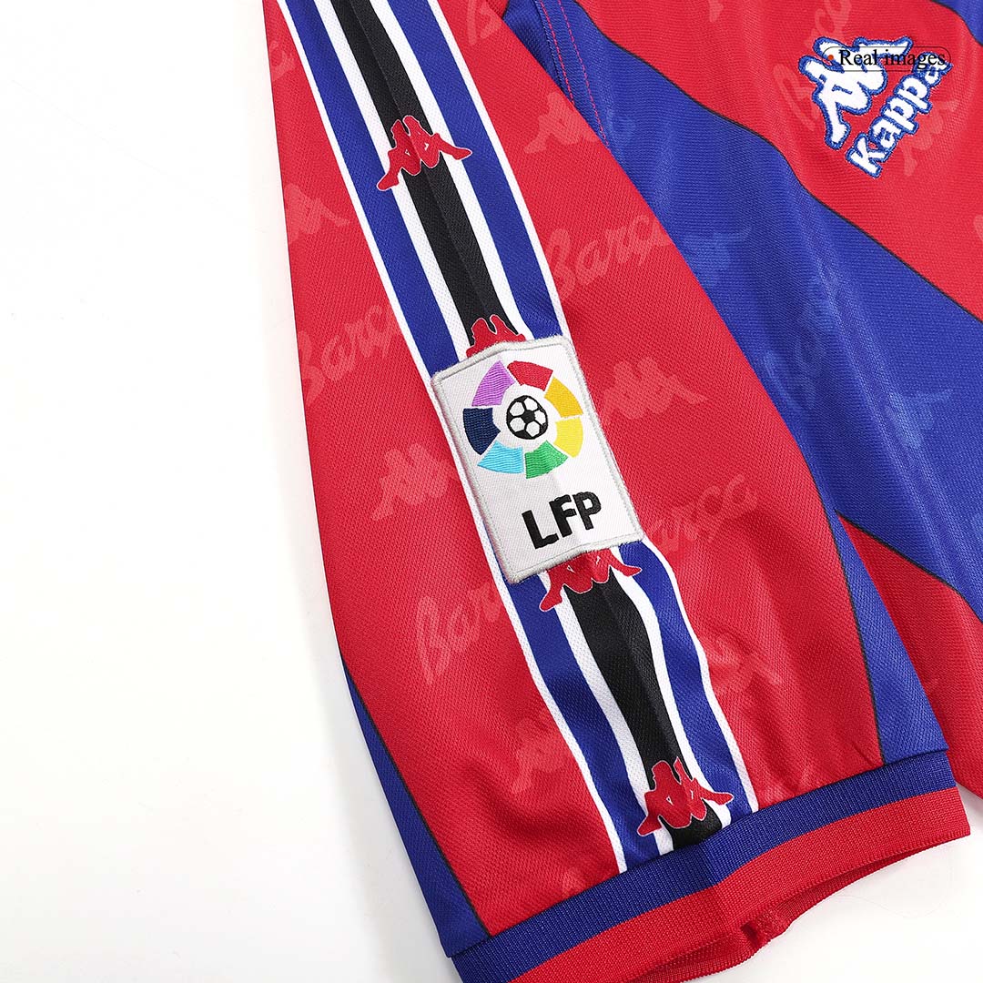 Tricouri Fotbal Vintage Barcelona Acasă 1996/97