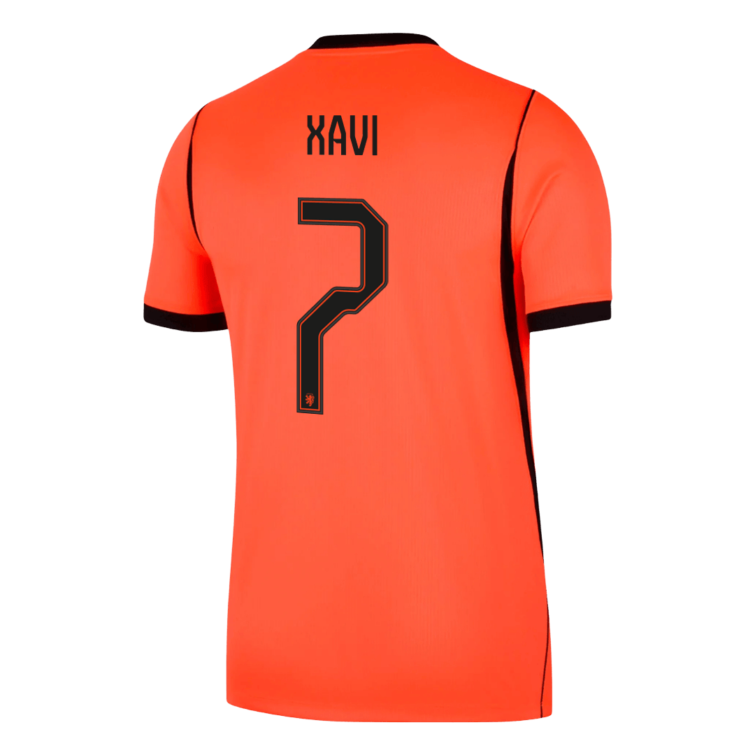 Tricouri Fotbal Netherlands XAVI #7 Acasă Cupa Mondială 2026