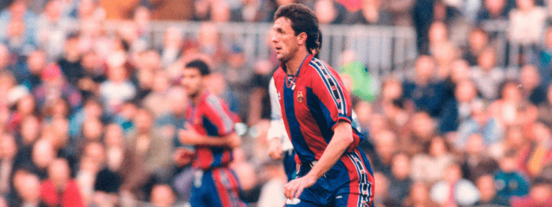 Gheorghe Popescu – legenda românului la Barcelona și tricoul său de colecție - TricouriFotbaliști Shop