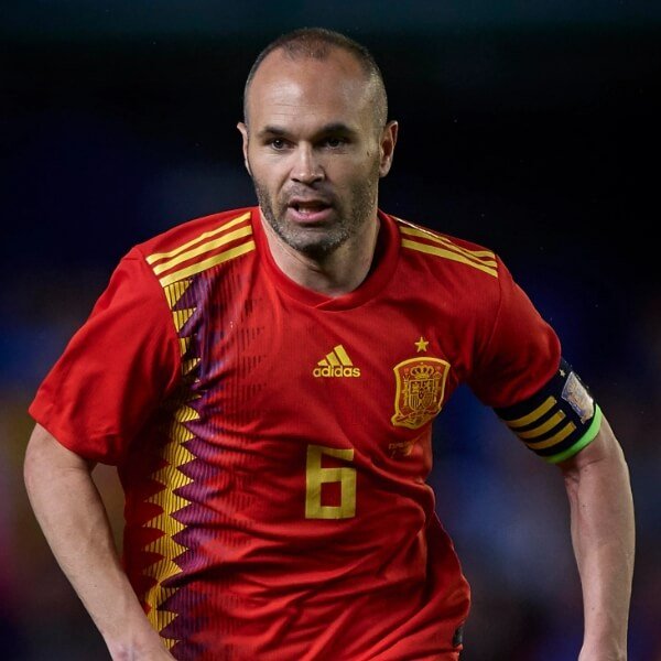 A. INIESTA - TricouriFotbaliști Shop