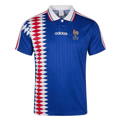 Tricouri Fotbal Vintage Franța Acasă 1994