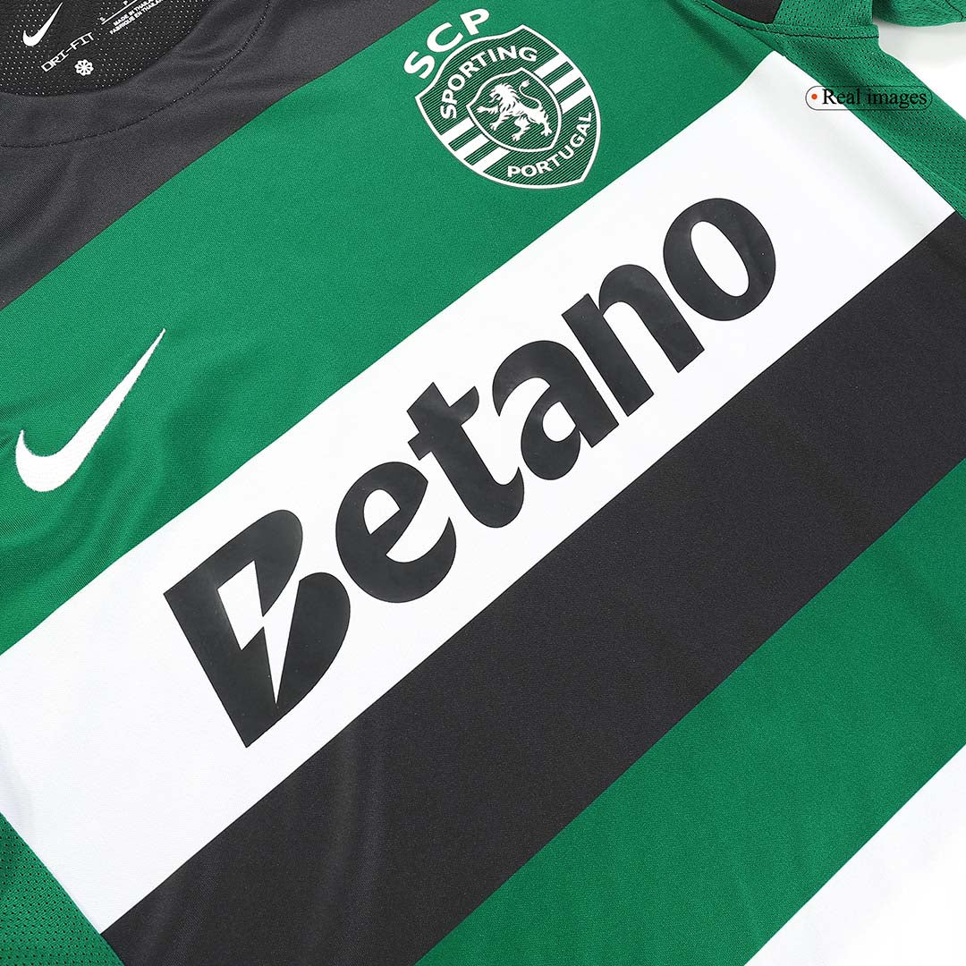 Tricouri Fotbal Sporting CP Acasă 2024/25 (mărime mare)