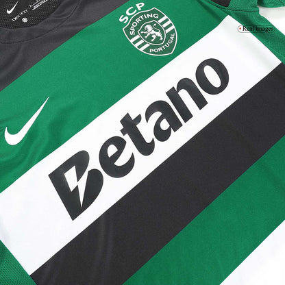 Tricouri Fotbal Sporting CP Acasă 2024/25 (mărime mare)