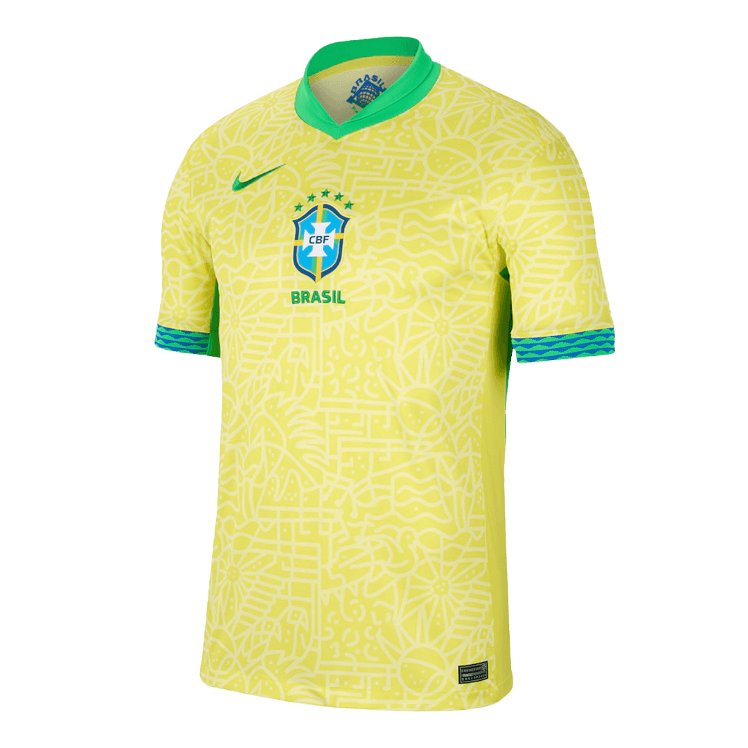 Tricouri Fotbal Brazilia Acasă 2024 - Super (mărime mare)