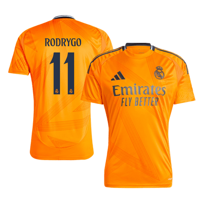 Tricouri Fotbal Real Madrid RODRYGO #11 Deplasare 2024/25 - Super