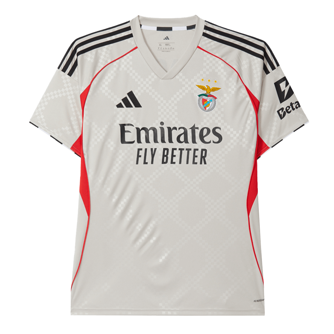 Tricouri Fotbal Benfica Deplasare 2025/26