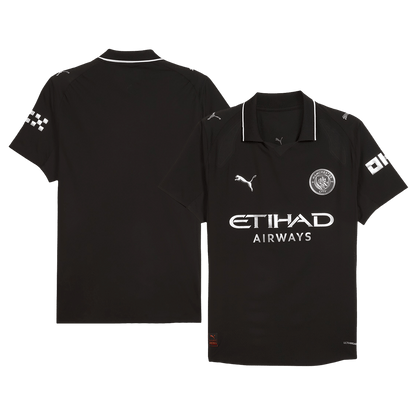 Tricouri Fotbal Manchester City Deplasare 2025/26 Authentic