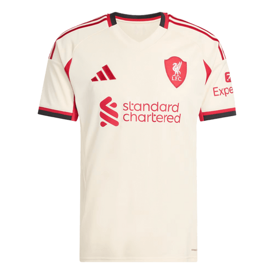 Tricouri Fotbal Liverpool Deplasare 2025/26