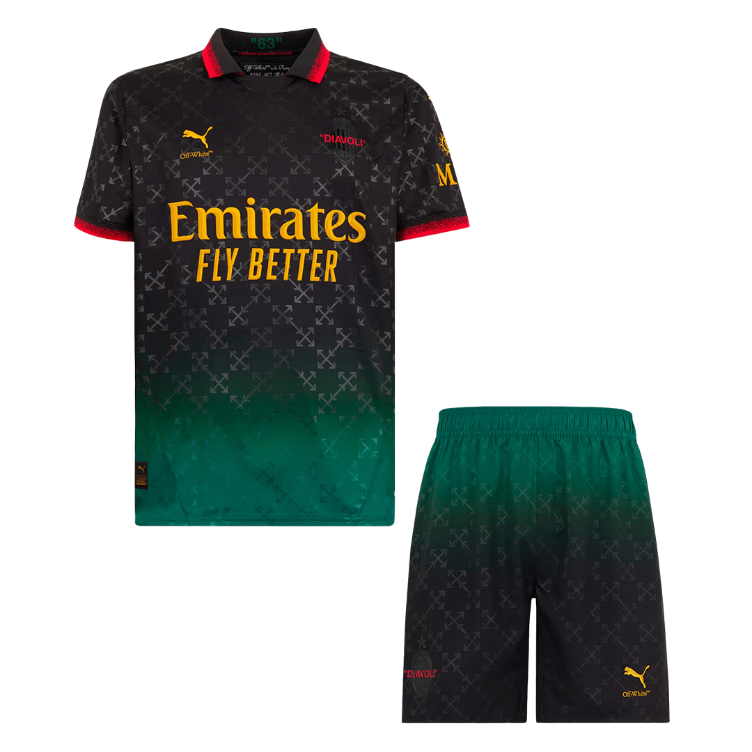 Set Tricouri Fotbal AC Milan Al Patrulea 2024/25