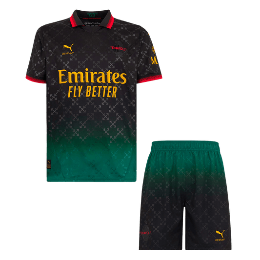 Set Tricouri Fotbal AC Milan Al Patrulea 2024/25