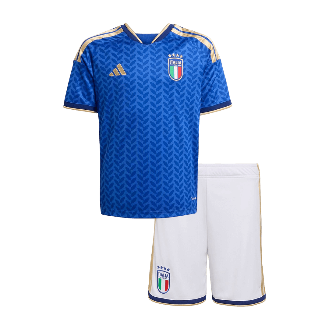 Set Tricouri Fotbal Italia Acasă 2025/26 Pentru Copii