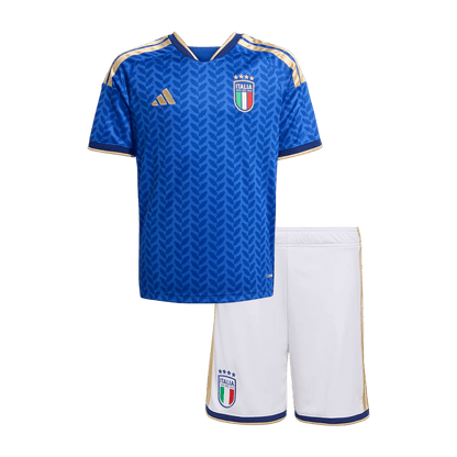 Set Tricouri Fotbal Italia Acasă 2025/26 Pentru Copii