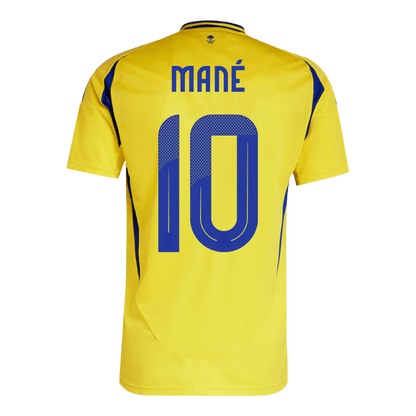 Tricouri Fotbal Al Nassr MANÉ #10 Acasă 2024/25 - Super