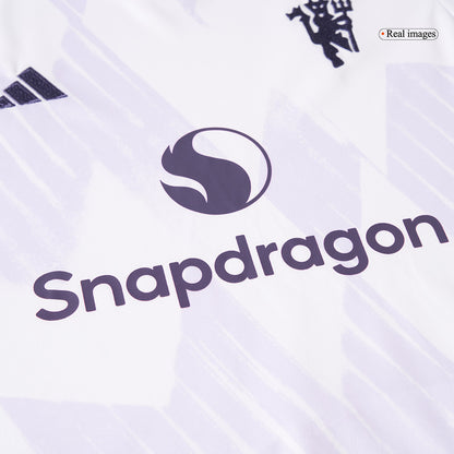 Set Tricouri Fotbal Manchester United Deplasare 2025/26 Pentru Copii