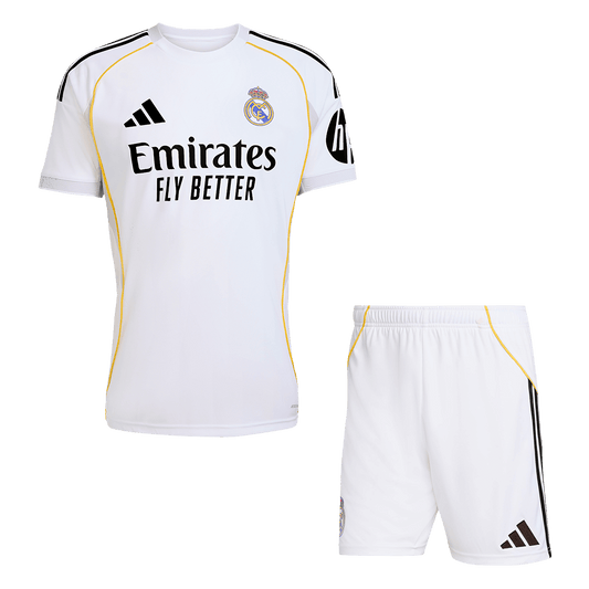 Set Tricouri Fotbal Real Madrid Acasă 2025/26 - Premium