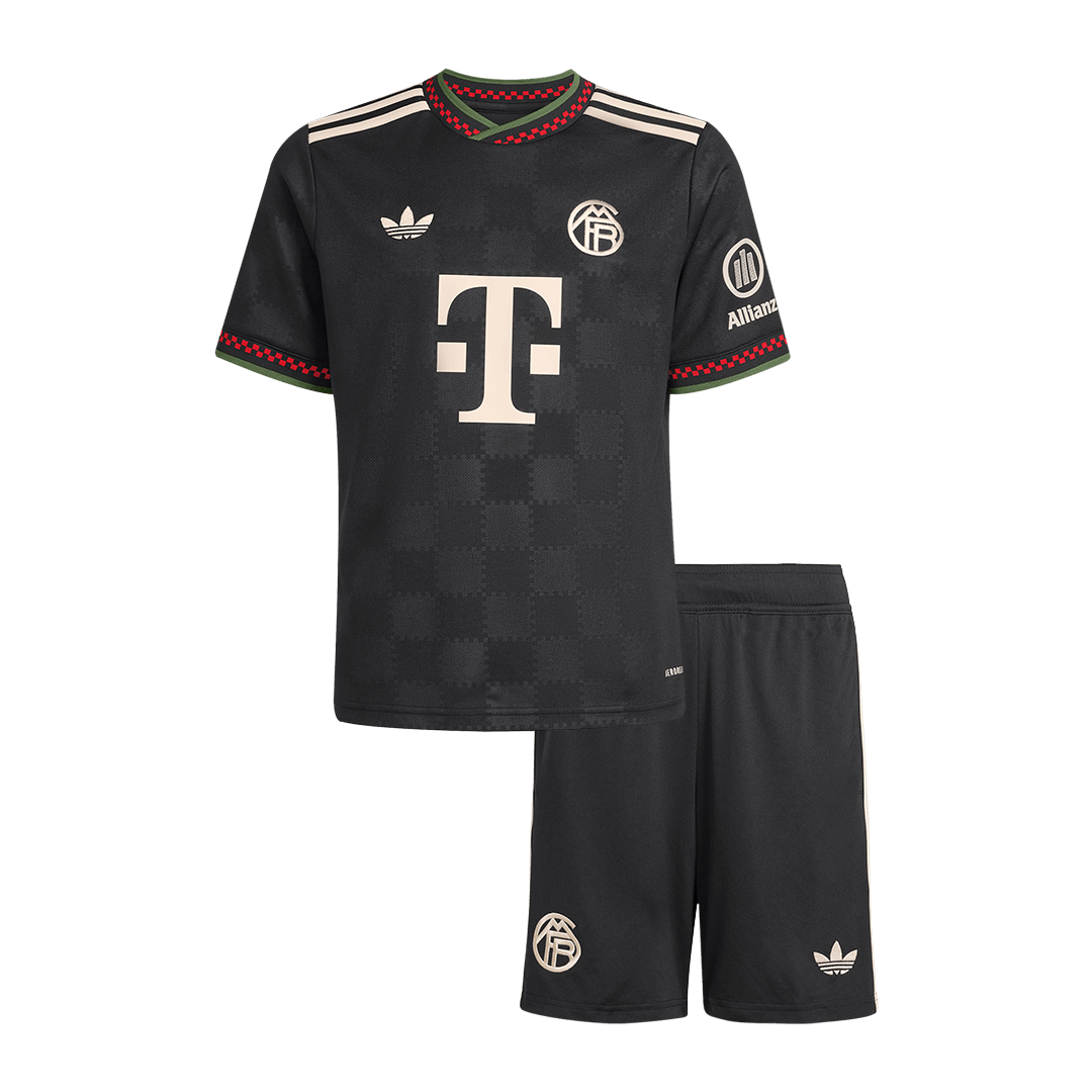 Set Tricouri Fotbal Bayern Munchen Treilea 2025/26 Pentru Copii