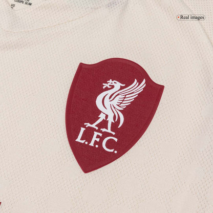 Tricouri Fotbal Liverpool ISAK ##9 Deplasare 2025/26 Authentic