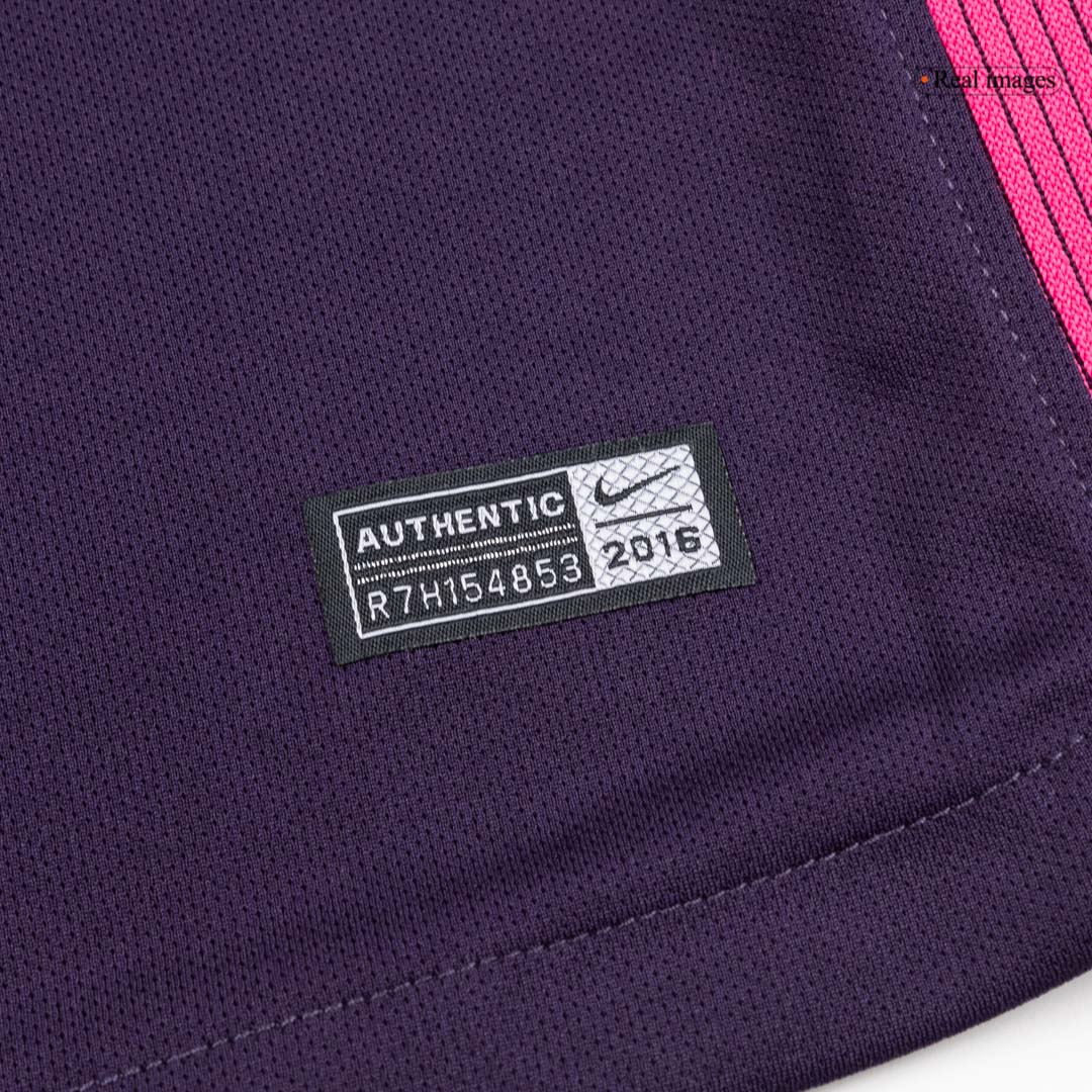 Tricouri Fotbal Vintage Barcelona Deplasare 2016/17