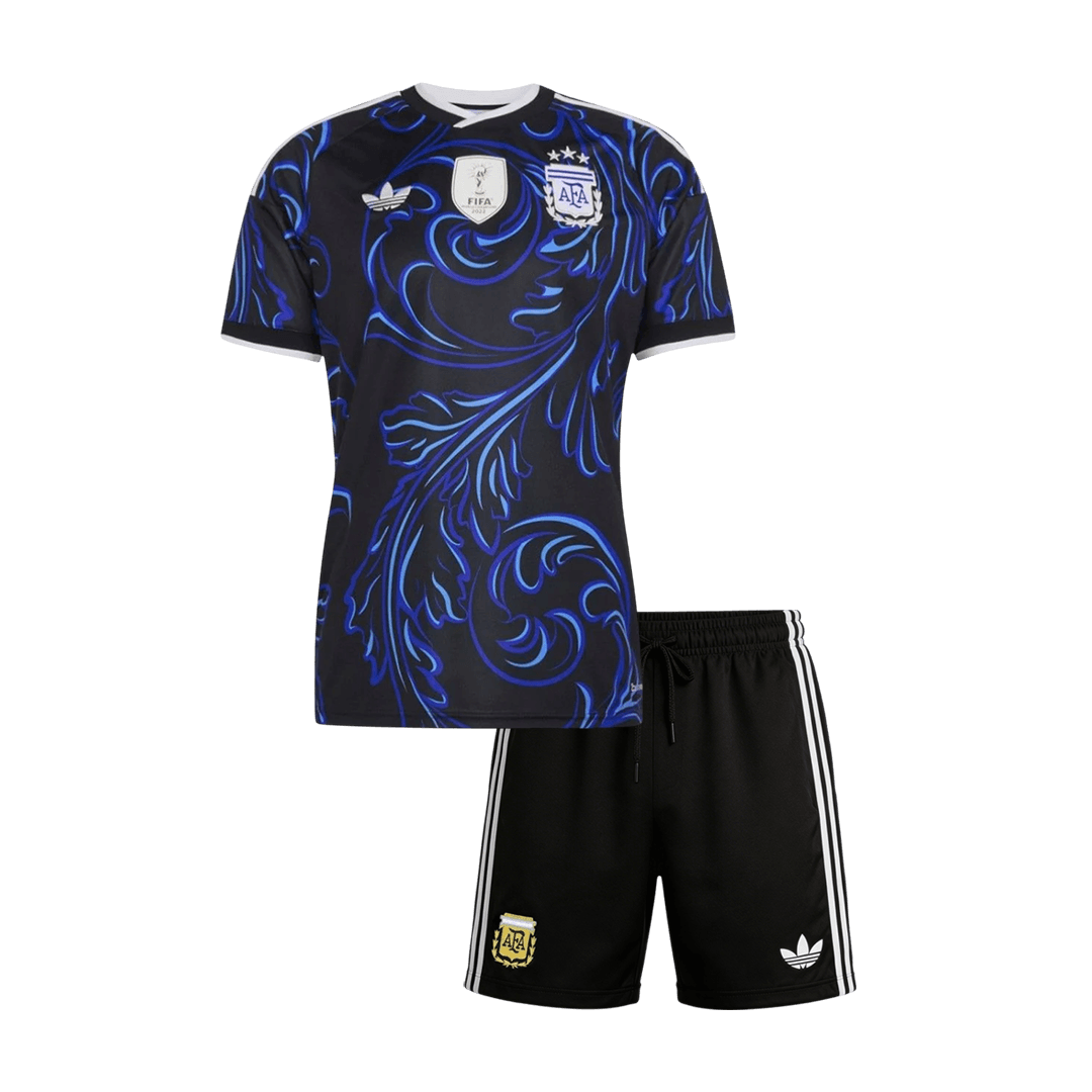 Set Tricouri Fotbal Argentina Deplasare 2026 Pentru Copii