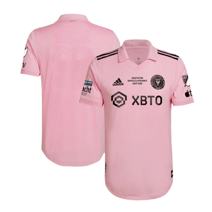 Tricouri Fotbal Inter Miami CF Acasă 2023 Authentic - Leagues Cup Final