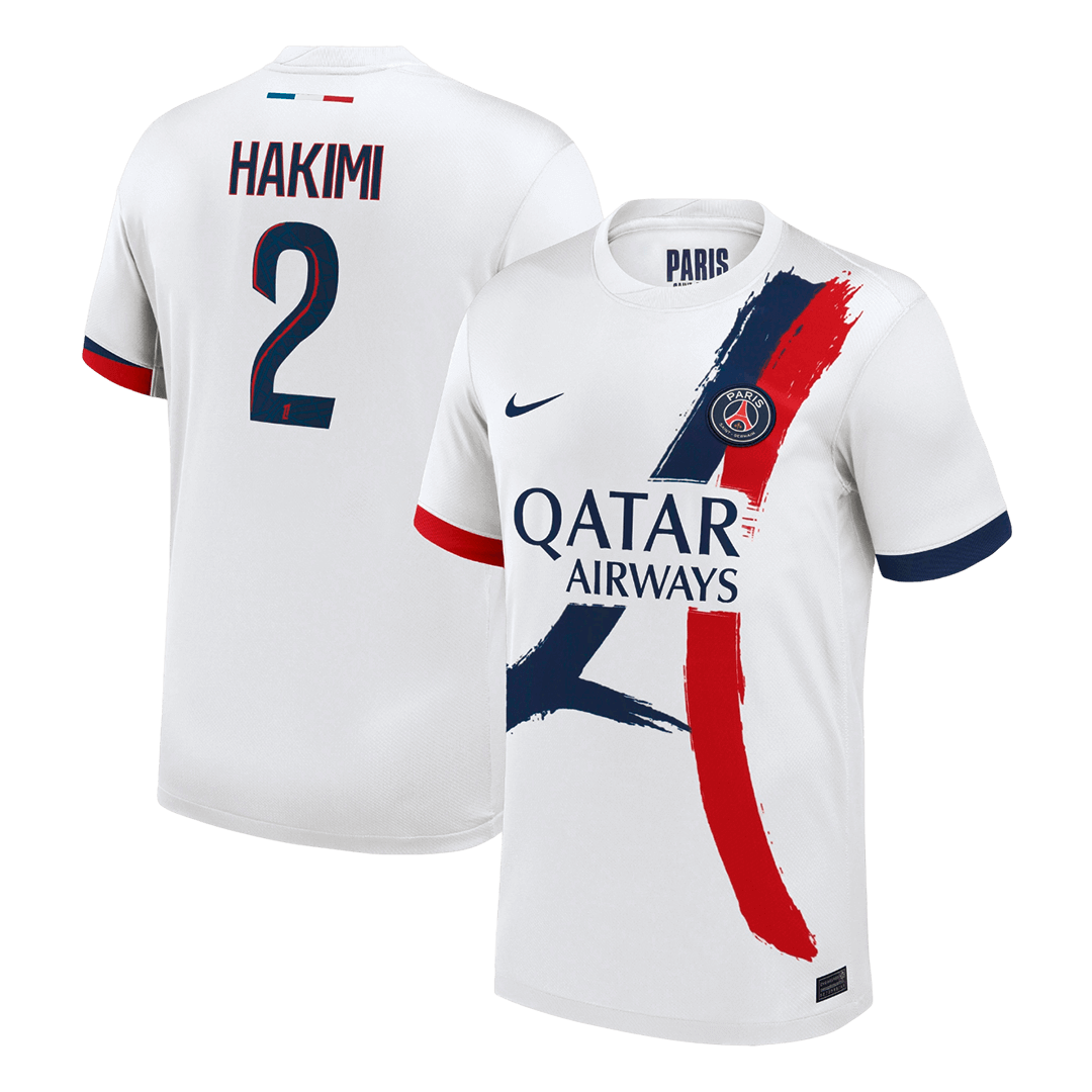 Tricouri Fotbal PSG HAKIMI #2 Deplasare 2025/26