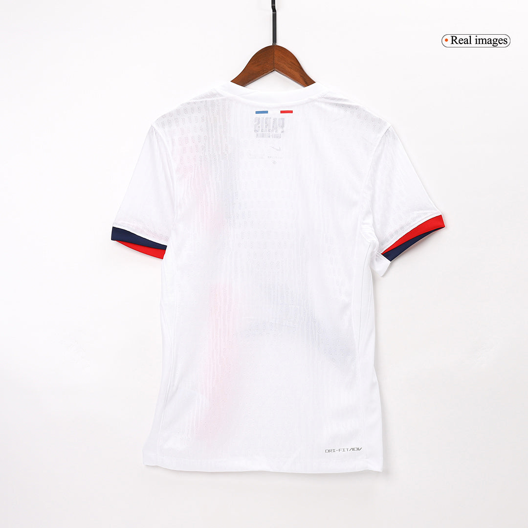 Tricouri Fotbal PSG KVARATSKHELIA #7 Deplasare 2024/25 Authentic - UCL