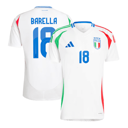 Tricouri Fotbal Italia BARELLA #18 Deplasare 2024