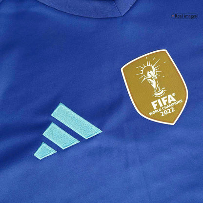 Tricouri Fotbal Argentina MESSI #10 Deplasare 2024 (mărime mare)
