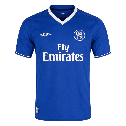 Tricouri Fotbal Vintage Chelsea Acasă 2003/05