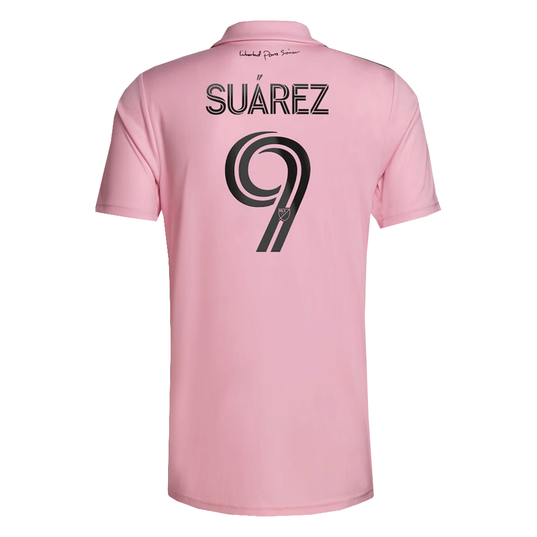 Tricouri Fotbal Inter Miami CF SUÁREZ #9 Acasă 2022