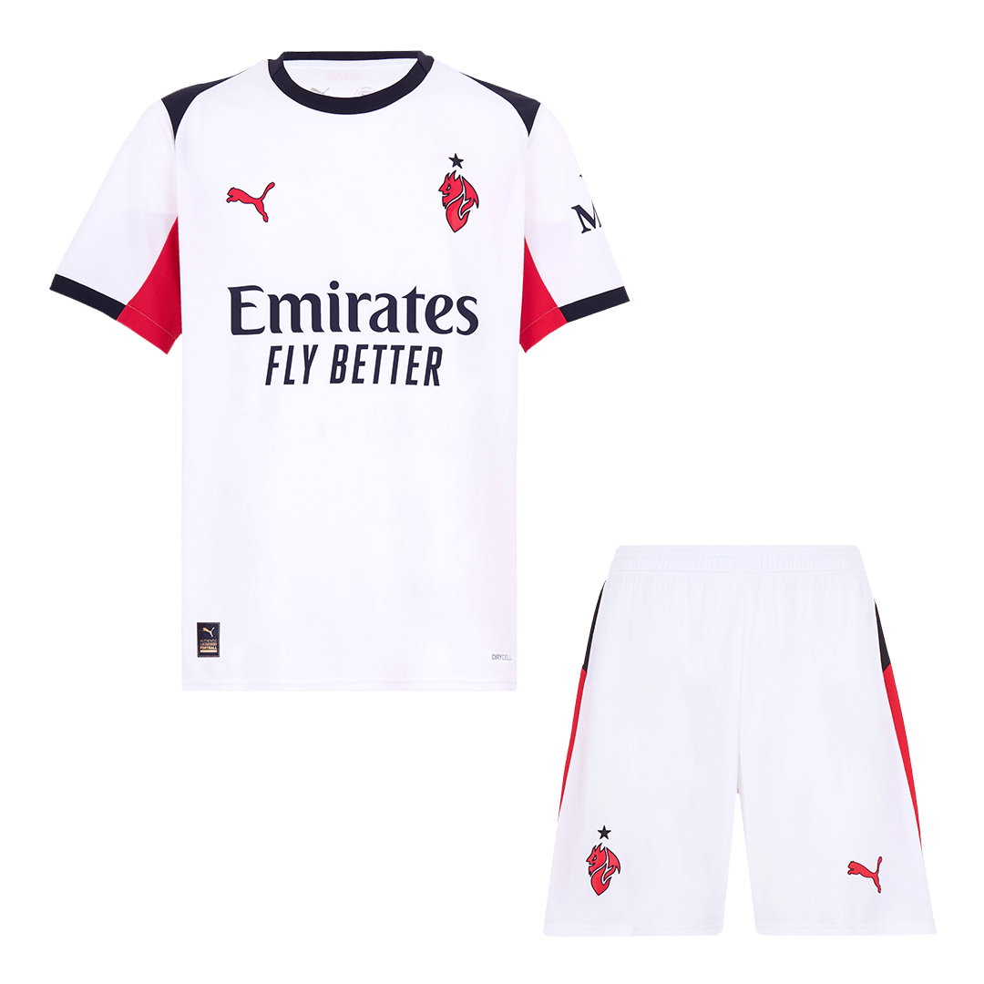 Set Tricouri Fotbal AC Milan Deplasare 2025/26