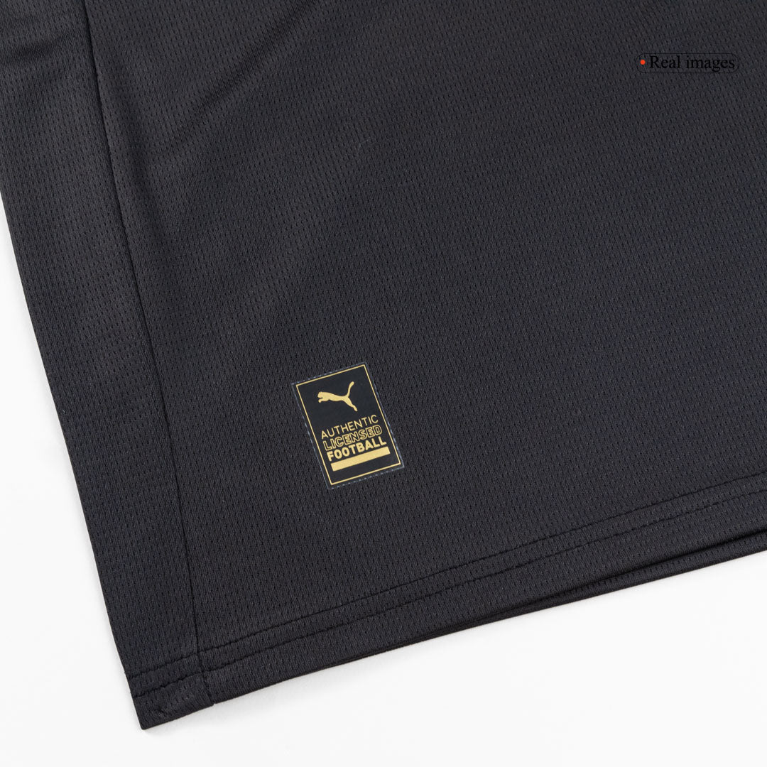 Set Tricouri Fotbal Manchester City Deplasare 2025/26 Pentru Copii