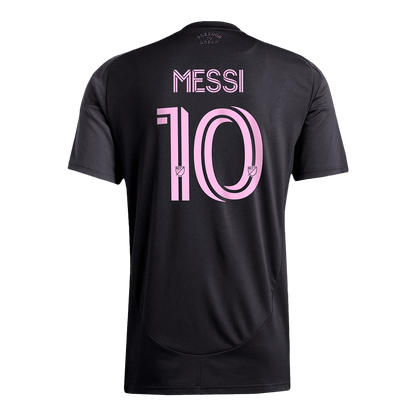 Tricouri Fotbal Inter Miami CF MESSI #10 Deplasare 2025 (mărime mare)