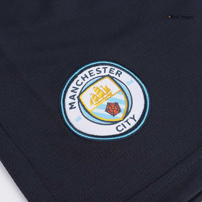 Set Tricouri Fotbal Manchester City Deplasare 2024/25.
