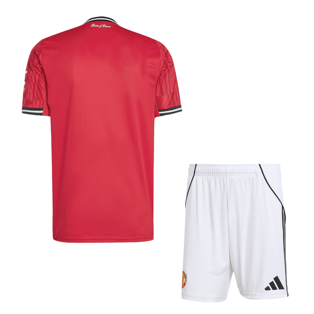 Set Tricouri Fotbal Manchester United Acasă 2025/26 - Premium