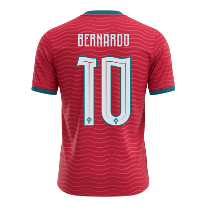Tricouri Fotbal Portugalia BERNARDO #10 Acasă Cupa Mondială 2026