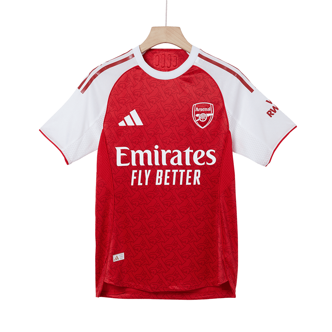 Tricouri Fotbal Arsenal SALIBA #2 Acasă 2025/26 Authentic