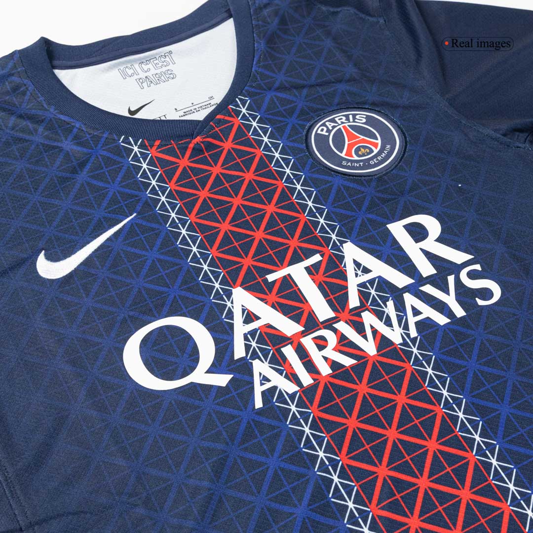 Tricouri Fotbal PSG Acasă 2025/26 - Premium (mărime mare)