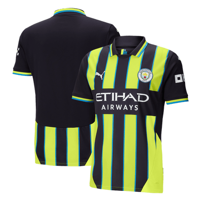 Tricouri Fotbal Manchester City Deplasare 2024/25 (mărime mare)