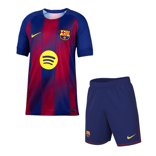 Set Tricouri Fotbal Barcelona Acasă 2025/26