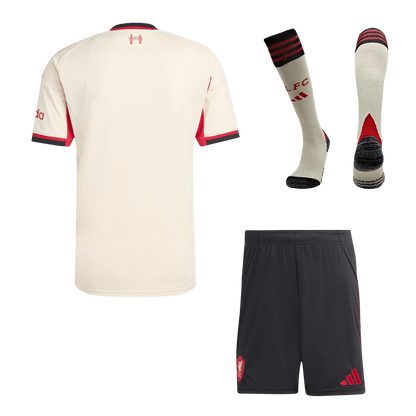 Set Tricouri Fotbal Liverpool Deplasare 2025/26